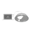 NYX 8inch Round Reflector-Wall Wash-CC-Side