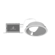 NYX 8inch Round Reflector-Wall Wash-CW-Side