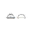 Square new-construction reflector-6inch